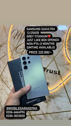 Samsung s24 ultra  Full Box