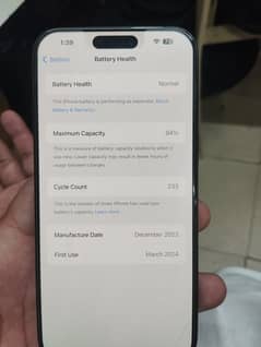 Iphone 15 pro max 256 gb