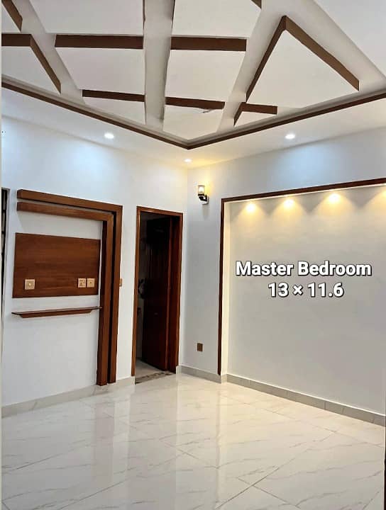 05 Marla Brand New House Next to Corner - Prime location : (B-block) in New Lahore city 9