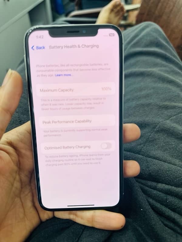 iPhone x PTA 256gb 8