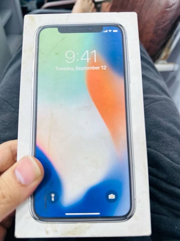 iPhone x PTA 256gb 9