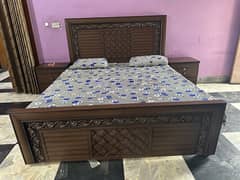 King bed with side tables