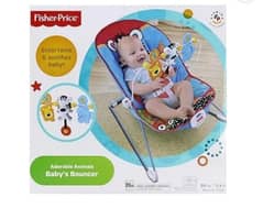 fisher price baby bouncer , toddler rocker with calming vibration