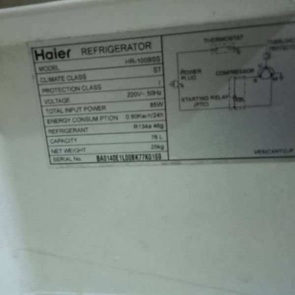 haier mini room fridge 4