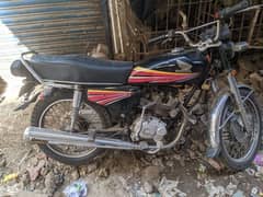 honda cg 125 2011 karak bike fully genuine Hyderabad no#