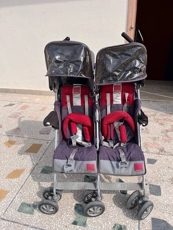 twin stroller/pram 1