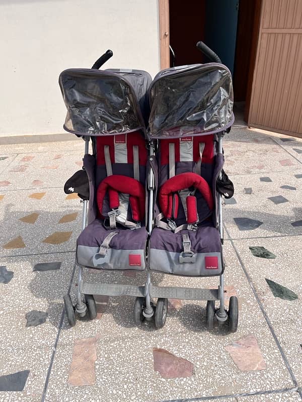 twin stroller/pram 3