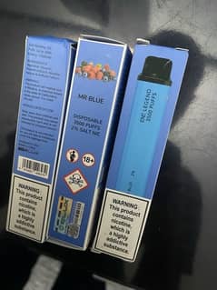 Elux Legend - Mr Blue 20mg (2%) - 3500 puffs