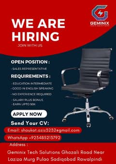 We are Hiring Call Center Representative For UK Time Shift