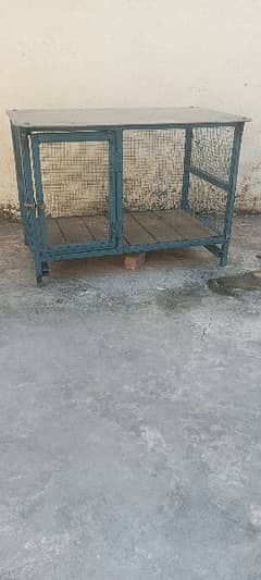 Cage size 30 inch lamba 22 inch uncha 20 inch chora