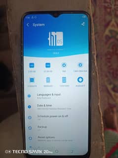 tecno spark 4 ram 3 rom 32 condition 9/10 0