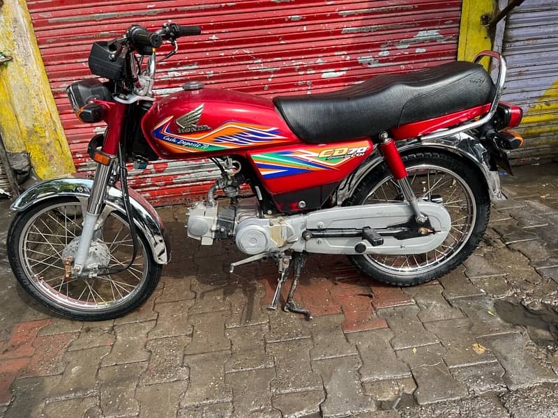 Honda cd 70 2021 total original exchange posibal 5