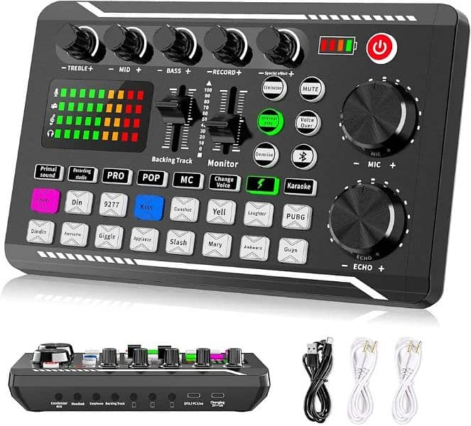 F998 Audio Mixer Sound card 4