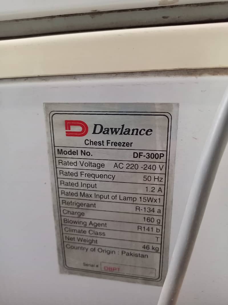 Dawlance Deep Freezer White 7