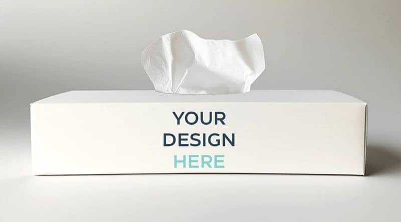 Cautomized tissue boxes for hotels, restaurants, pharma & Comapnies 4