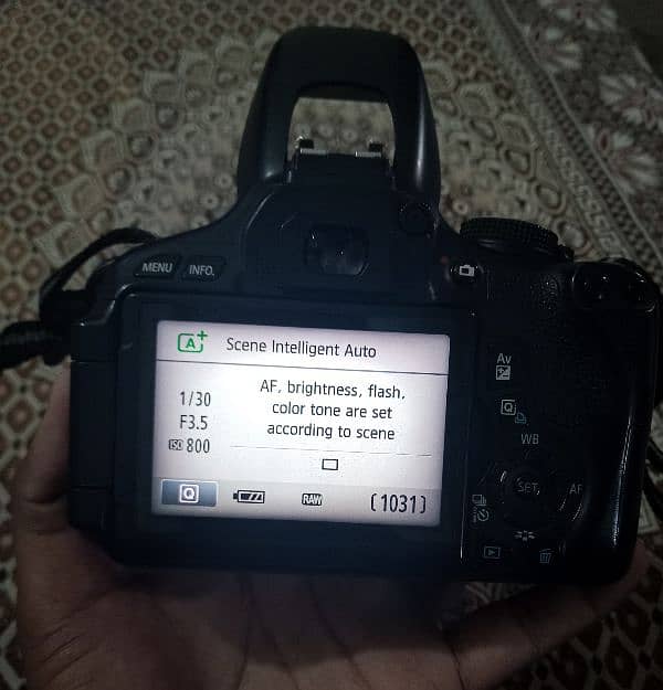 Canon EOS Kiss X5 DSLR + 18-55mm Lens with Bag & Strap - For Sale 7