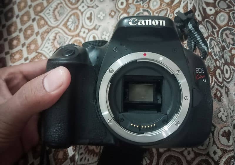 Canon EOS Kiss X5 DSLR + 18-55mm Lens with Bag & Strap - For Sale 16