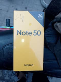 realme note 50 4/64 box pack non active