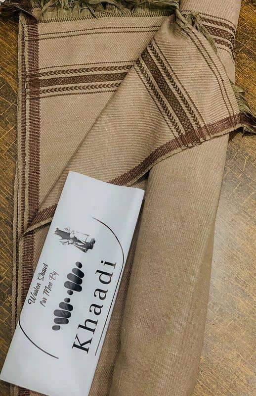 Khadi shawl for gents 1