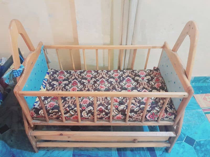 baby swing/jhula with cot 3