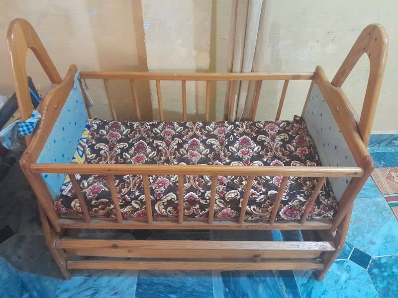 baby swing/jhula with cot 5