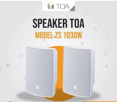 TOA COLUM SPEAKERS 0