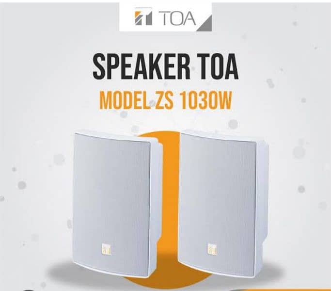 TOA COLUM SPEAKERS 0