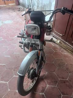 70 CC motorcycle