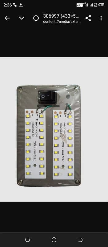 5v Dc Charging Emergency Led Light 3