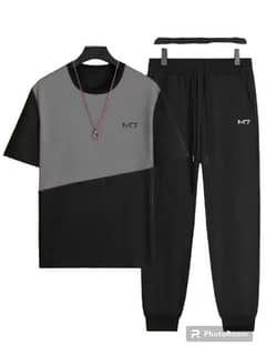 2 pcs poleyster unisex tracksuit