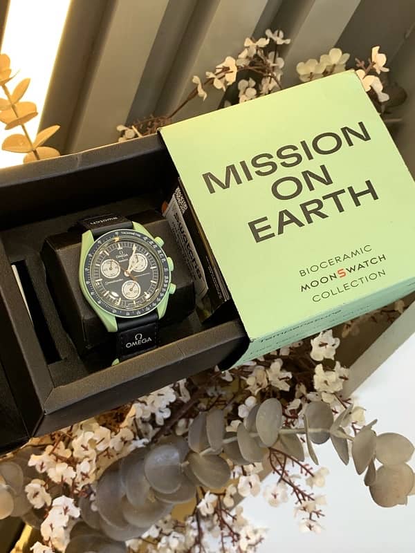 omega x Swatch ( Mission On Earth ) contact 03170433665 3