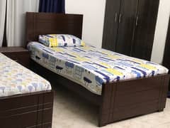 2 single bed