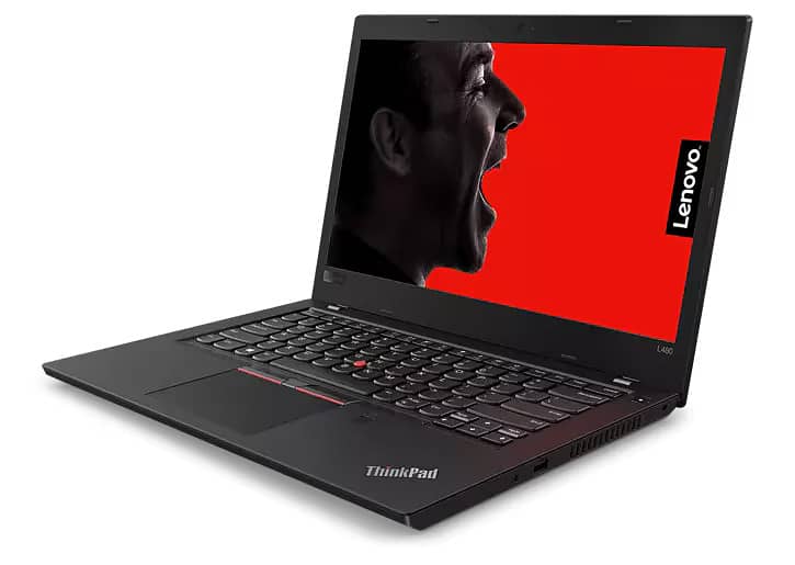 Lenovo Thinkpad L480 Core I5 8th Gen HD Display || 8GB Ram 256 GB SSD 1