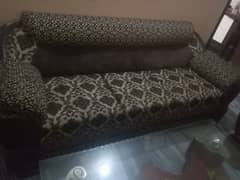 6 seater sofa set with shisha table