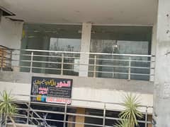 1300 Sq-ft Ground floor Shop For Rent in Khalid Block