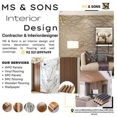 Wooden flooring | Vinyl flooring | wallpaper |Artificial grass. MS&SONS