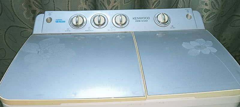 Kenwood washing machine turbo wash zabardast saaf suthri condition 0