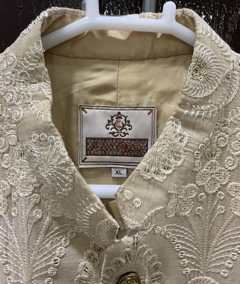 Amir Adnan Sherwani for Sale – 50% Off with Complimentary Kulla 0