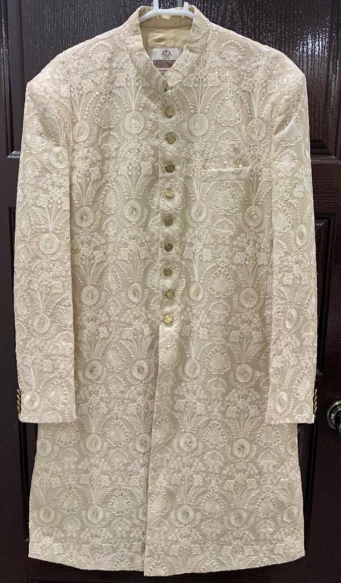 Amir Adnan Sherwani for Sale – 50% Off with Complimentary Kulla 2