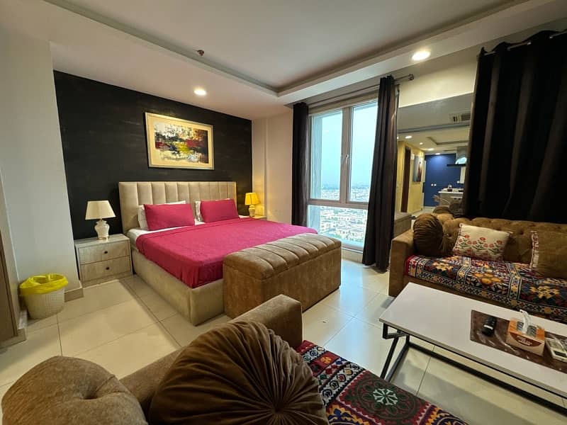 A Beautiful 1 Bed Room Luxury Apartments For Rent On Daily & Monthly 2