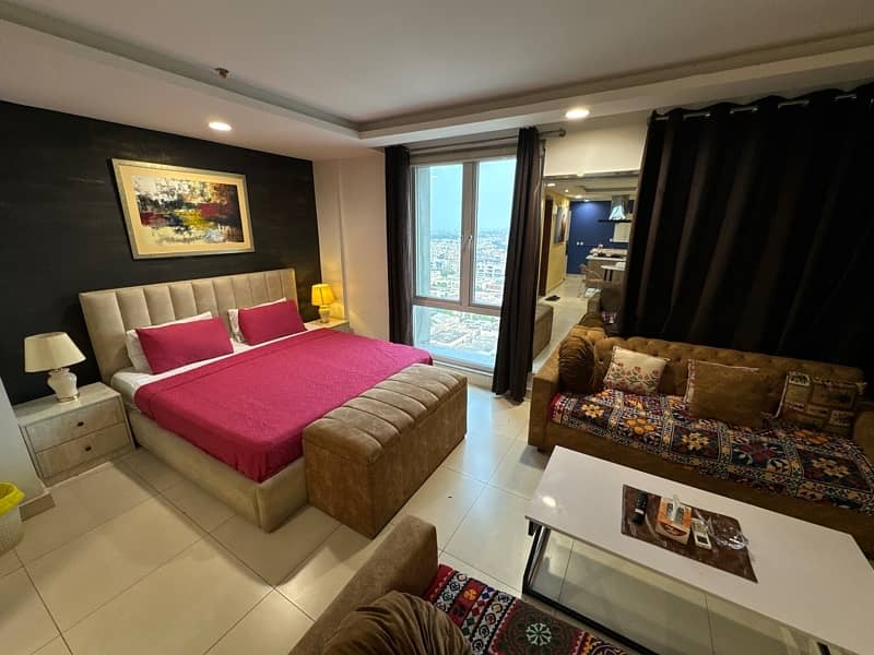 A Beautiful 1 Bed Room Luxury Apartments For Rent On Daily & Monthly 4