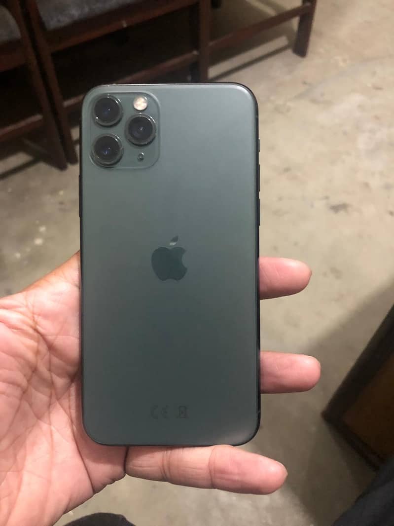 Apple Iphone 11 Pro Non PTA 64 GB Midnight Green 2