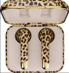 Happy Plugs Air 1 Leopard Earbuds Stockholm, Bluototh