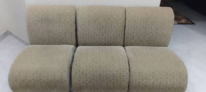 3 single seater sofa's