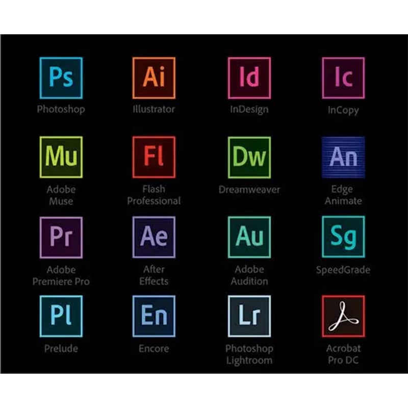 Adobe Creative Cloud for Windows/Mac (1-User) 1 Year Subscription 1