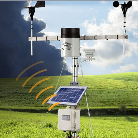 Weather Station, Air Quality Monitor, Rain Gauge, TDR,Anemometer, Snow 1