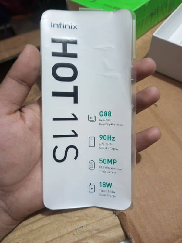 infinix hot 11s 6/128 no open repair 10/10 Only Excng Not sale 4