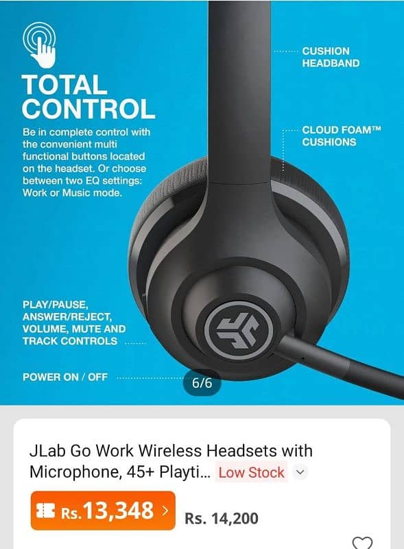 JLAb Headphones 7