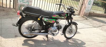 SUPER POWER 70 CC 2022 GENUINE CONDITION GENUINE ENGINE HAI. . .