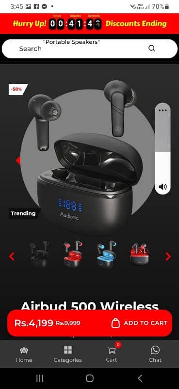 audionic earbuds 500 0